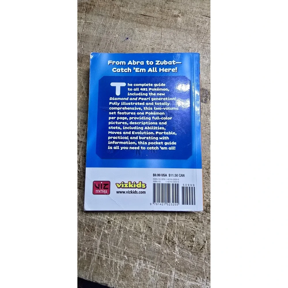 2008 The Complete Pokémon Pocket Guide: Vol. 1 Book - Viz Media